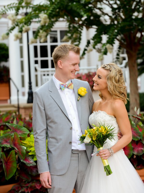 Around the World Disney Wedding: Hilarie & Peter at Walt Disney World, FL