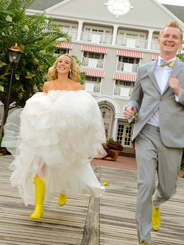 Around the World Disney Wedding: Hilarie & Peter at Walt Disney World, FL