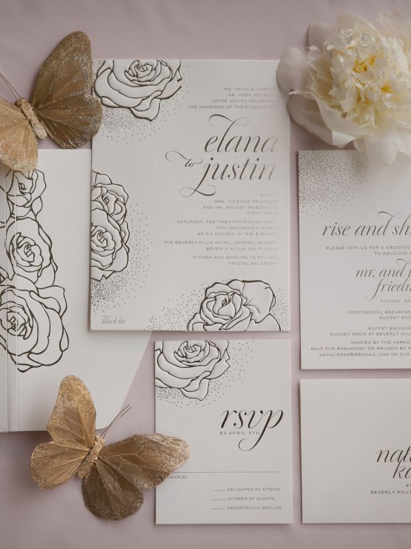 Coming Up Roses: Elana & Justin in Beverly Hills, CA Coming Up Roses: Elana & Justin in Beverly Hills, CA