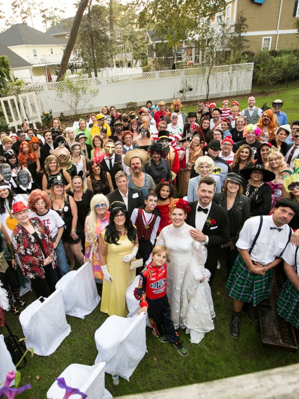 Scary Halloween Wedding: Erin & Eric in Myrtle Beach, SC Scary Halloween Wedding: Erin & Eric in Myrtle Beach, SC