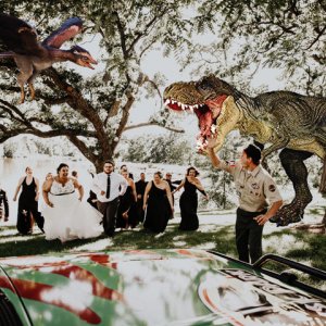 Jurassic Park Themed Wedding