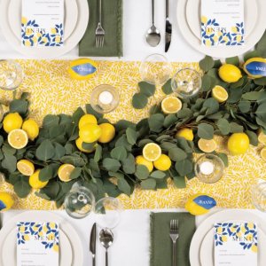 lemon wedding decorations