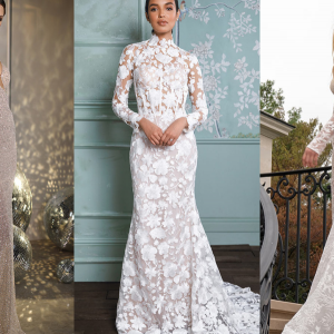 peekaboo gowns