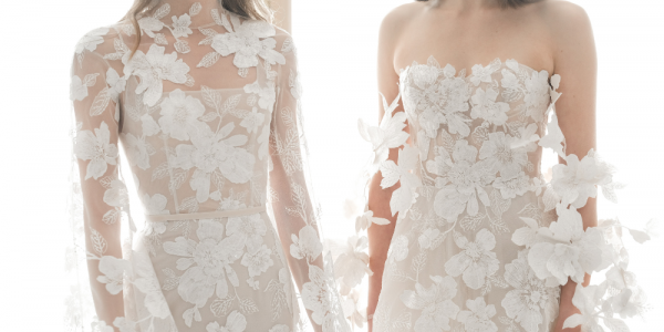 Basque Waists, Rosettes & More 2025 Bridal Trends to Watch