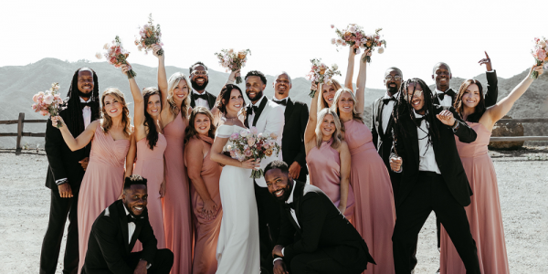 How to Nail the Mismatched Bridal Party Trend
