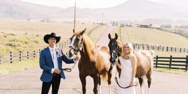 western wedding