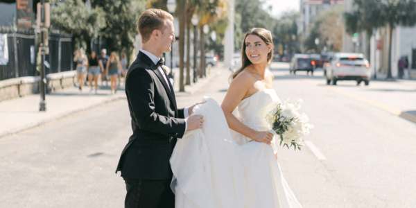 charleston real wedding