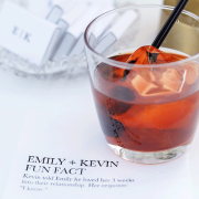 wedding cocktail napkin