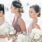 bride and bridesmaids