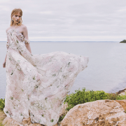 beach wedding dress