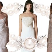 pearl wedding attire