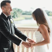 wedding first look
